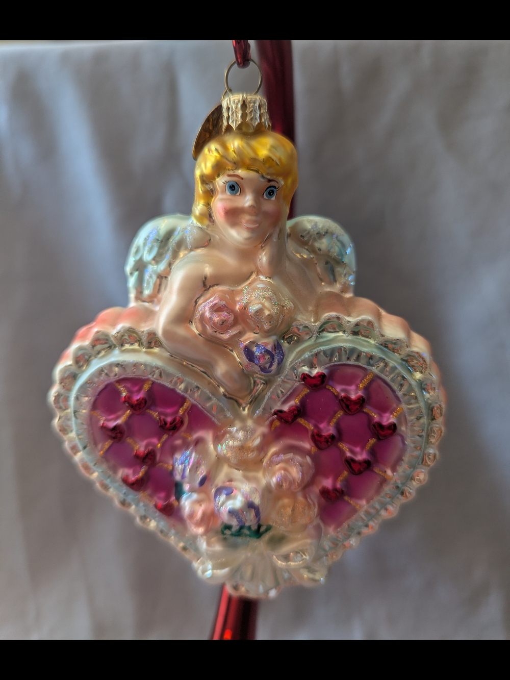 Christopher Radko Cupids Surprise #02-0105-0 Retired Valentines
